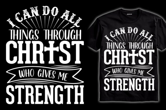 Christian T-Shirt Design Scripture Graphics & Templates