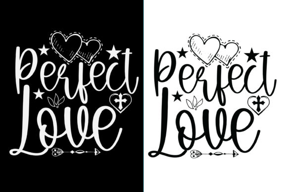 Perfect Love Jesus Christ Tshirt Design Graphics
