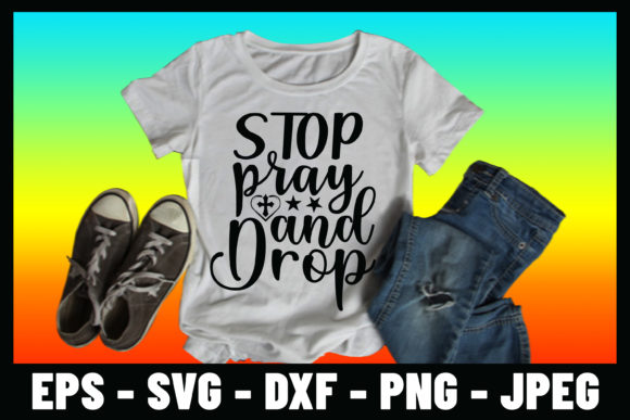 Stop Drop and Pray Bible Quotes Tshirt Review