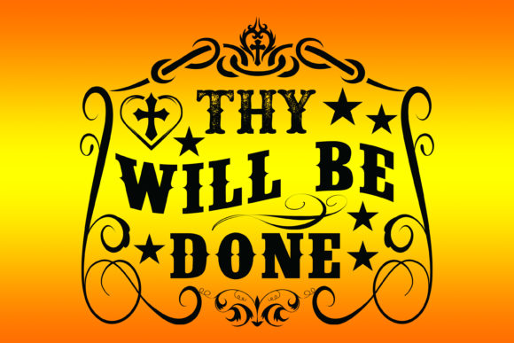 Thy Will Be Done Bible Verse Tshirt Graphics Review